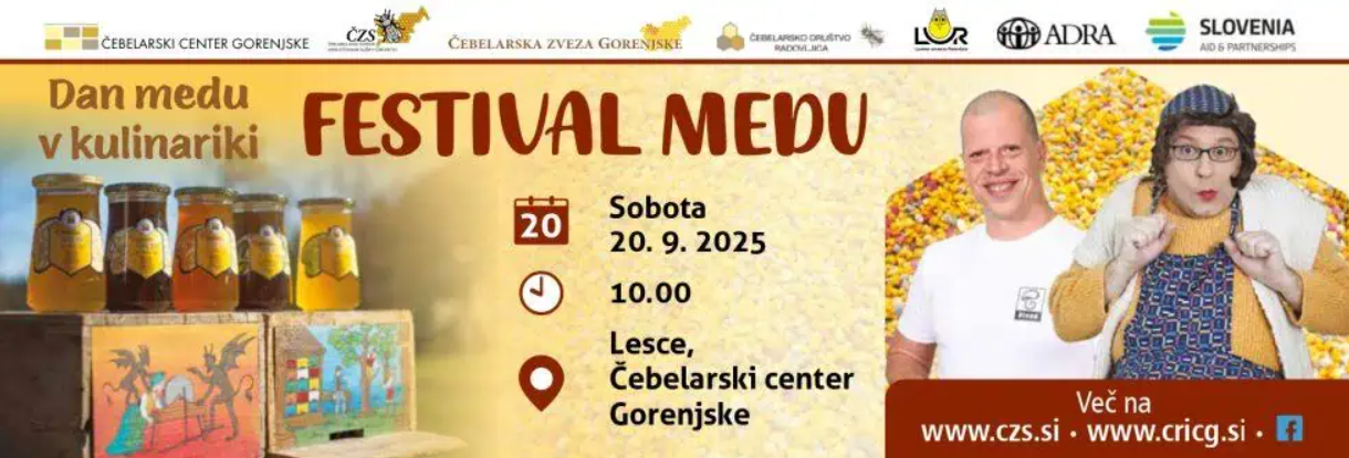 Festival medu in dan medu v kulinariki 2025