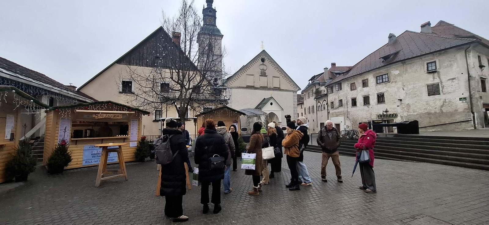 Novinarji na obisku v Škofji Loki